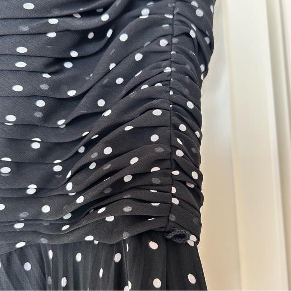 Polka Dot Donna Morgan Dress - Picture 3 of 7